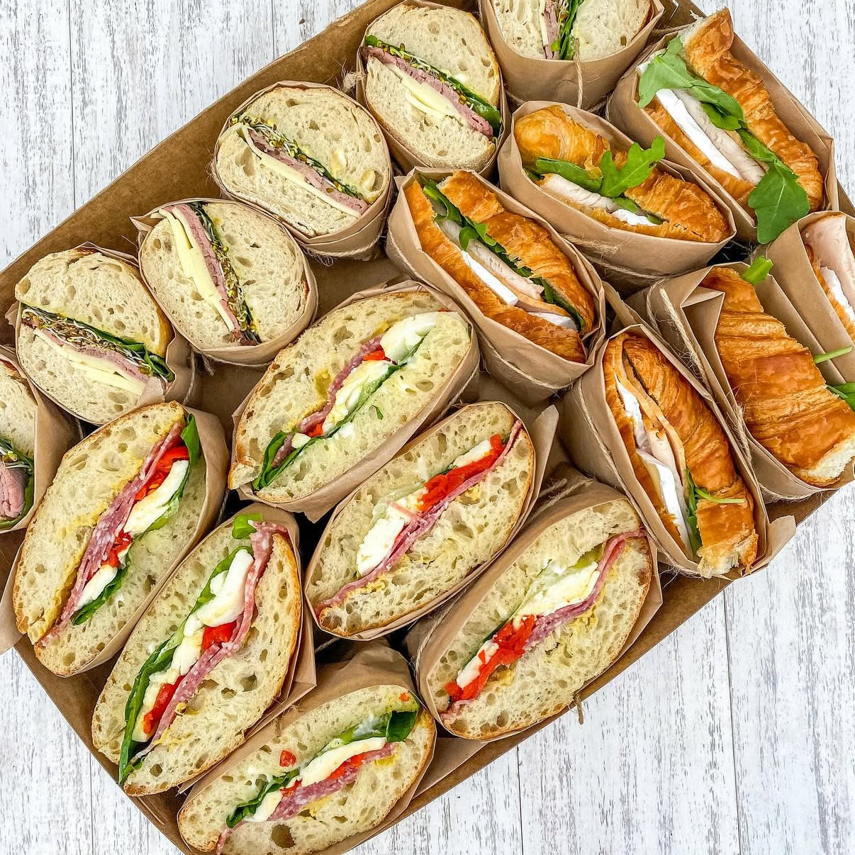 Sandwich & Croissant Grazing Box